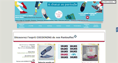 Desktop Screenshot of la-boite-a-pantoufles.com